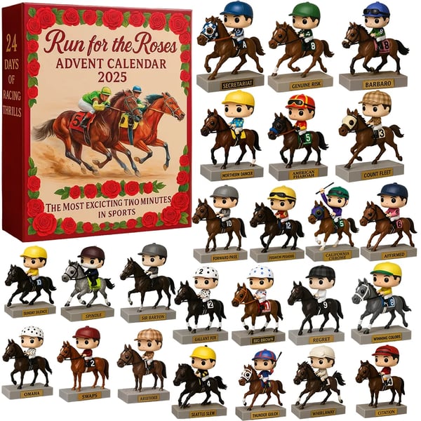 🎄🎁 Run for the Roses Advent Calendar 2025 - Perfect Holiday Gift & Festive Countdown