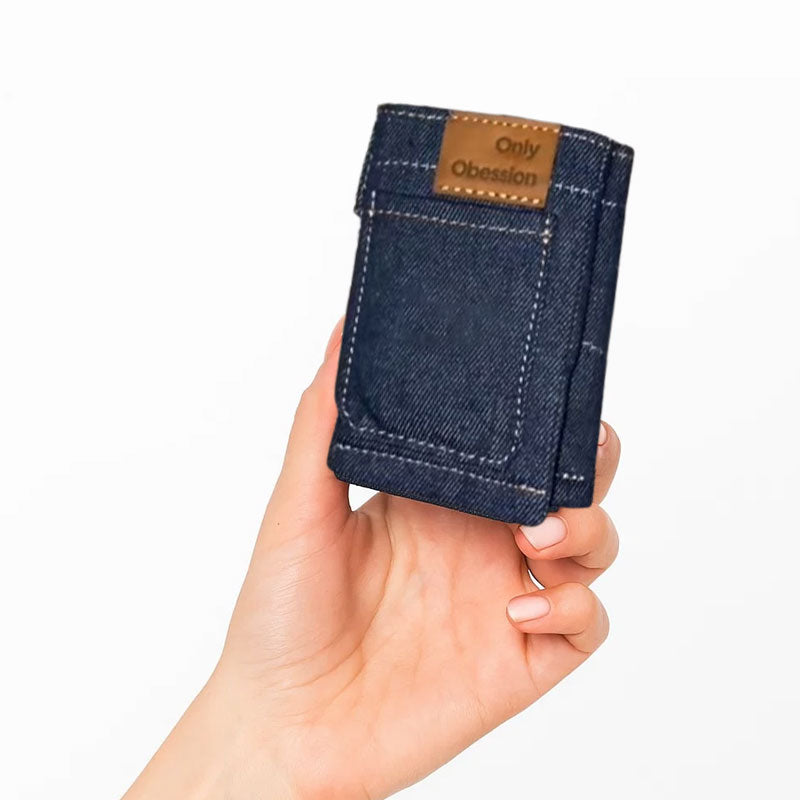 Pocket Pants Mini Jeans Wallet – Perfect Gift for Holidays & Special Occasions! 👖🎁