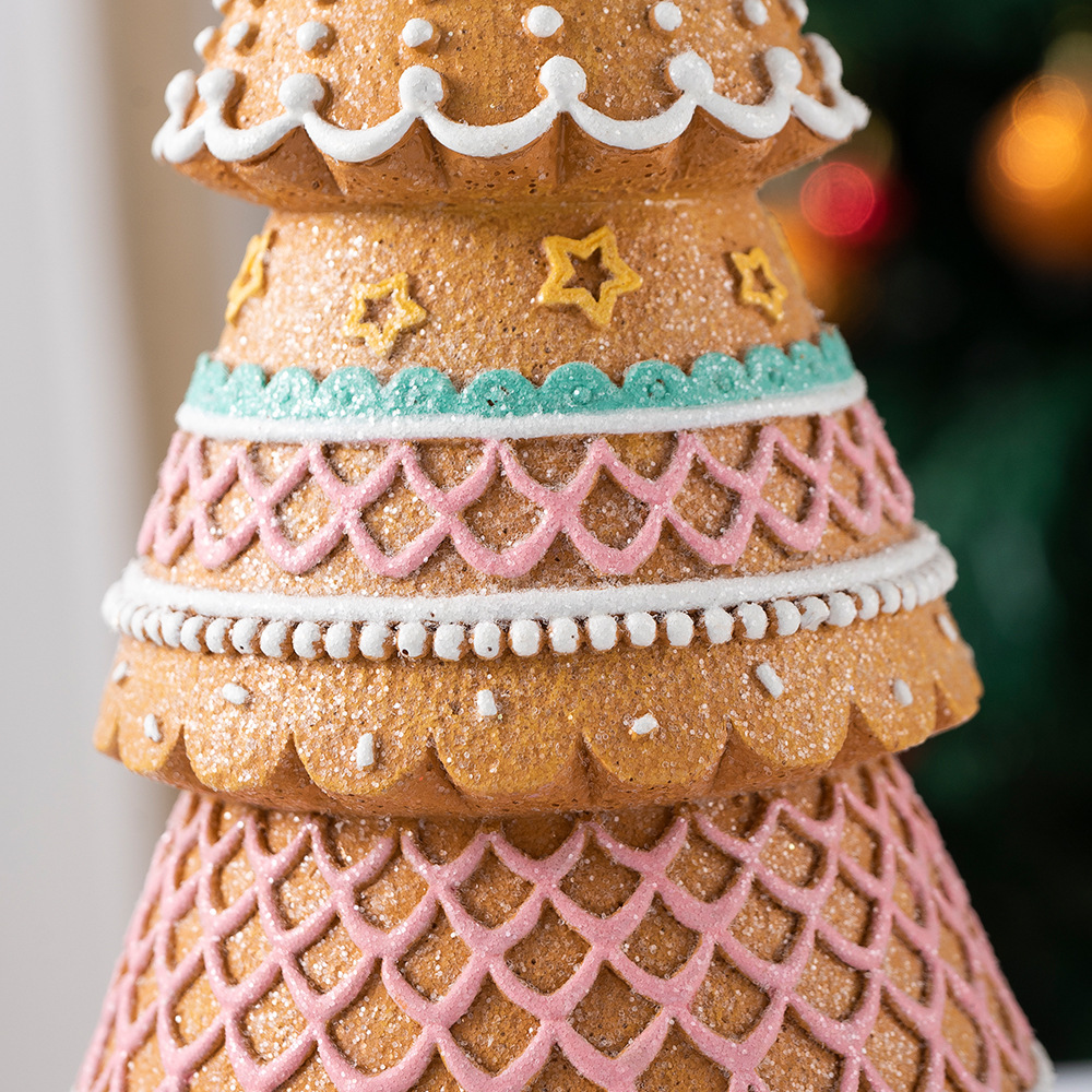 🎄🎁 Gingerbread Christmas Tree Ornament - Perfect Holiday Gift for Special Occasions