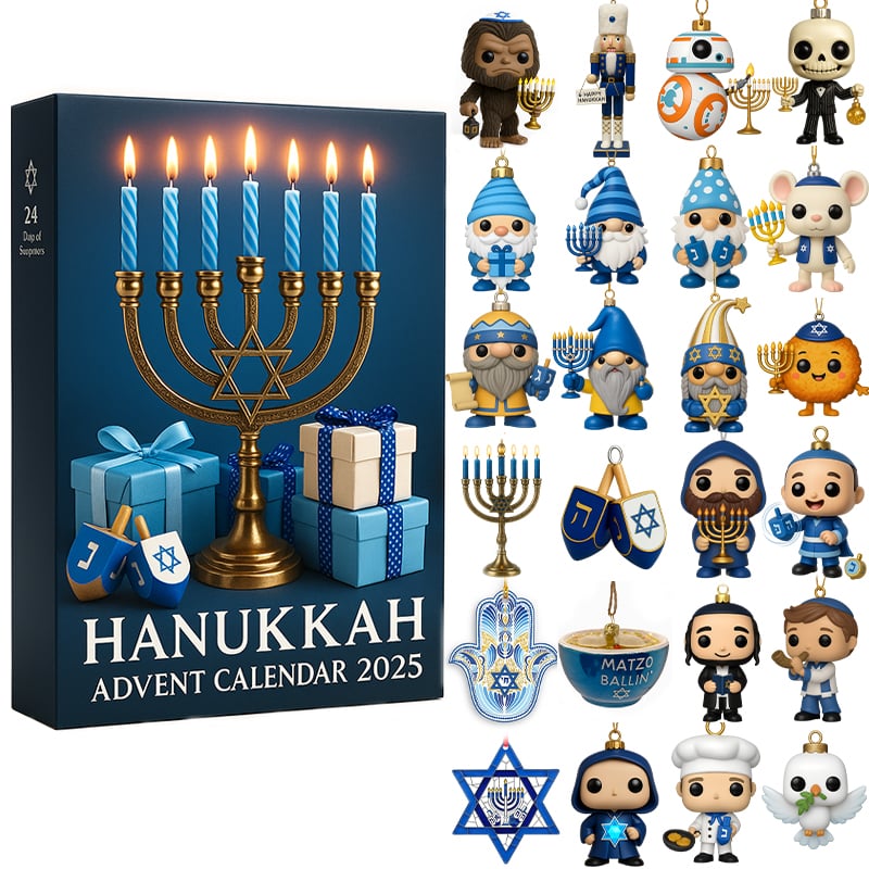 🎁✨ Hanukkah Advent Calendar 2025 - Perfect Holiday Gift for Special Occasions!