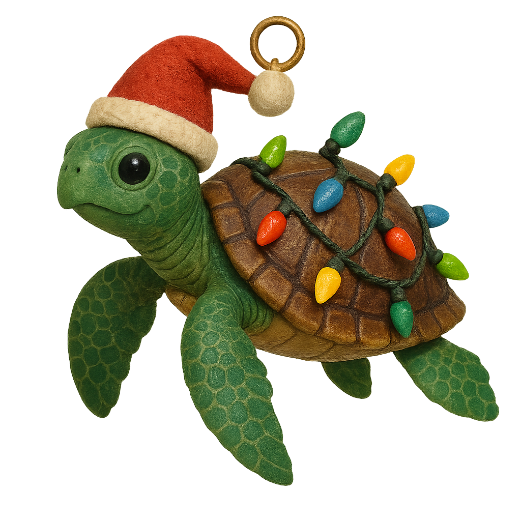 🎁🎄Sea Turtle Advent Calendar – Perfect Holiday Gift & Festive Countdown!