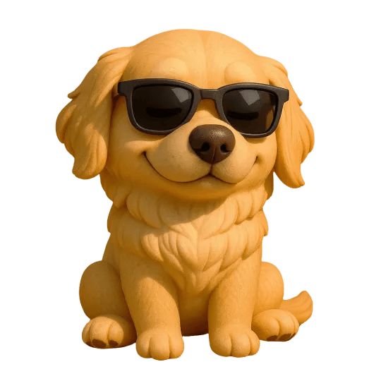 🎁 Fun Golden Retriever Advent Calendar 2025 - Perfect Holiday Gift! 🐶