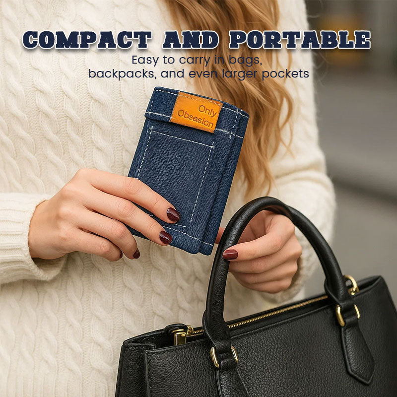 Pocket Pants Mini Jeans Wallet – Perfect Gift for Holidays & Special Occasions! 👖🎁