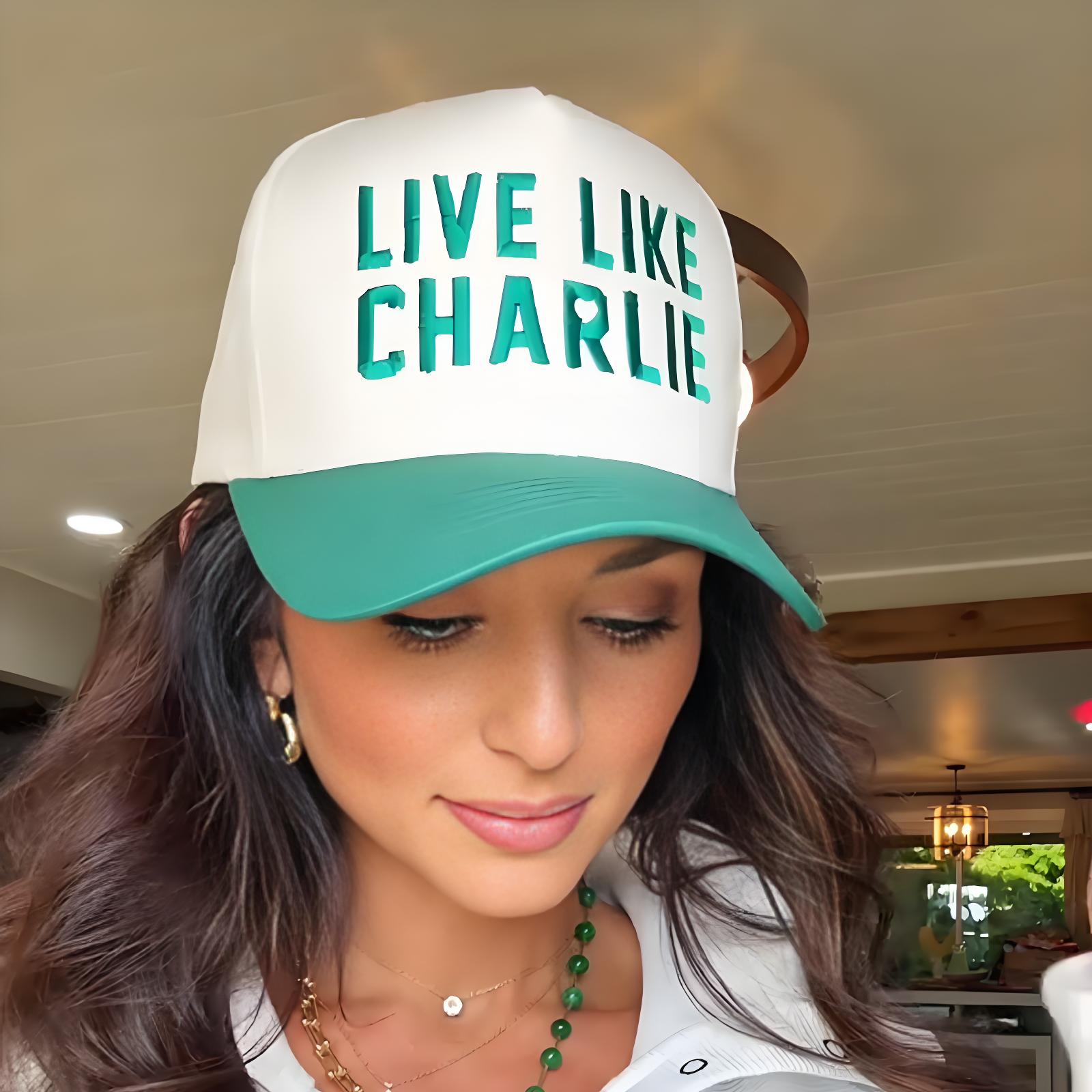 Live Like Charlie Patriotic Cap 🎁🇺🇸 – Perfect Gift for Holidays & Special Occasions (Breathable, Lightweight & Unisex Fit)