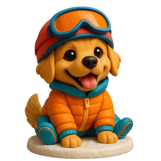 🎁 Fun Golden Retriever Advent Calendar 2025 - Perfect Holiday Gift! 🐶