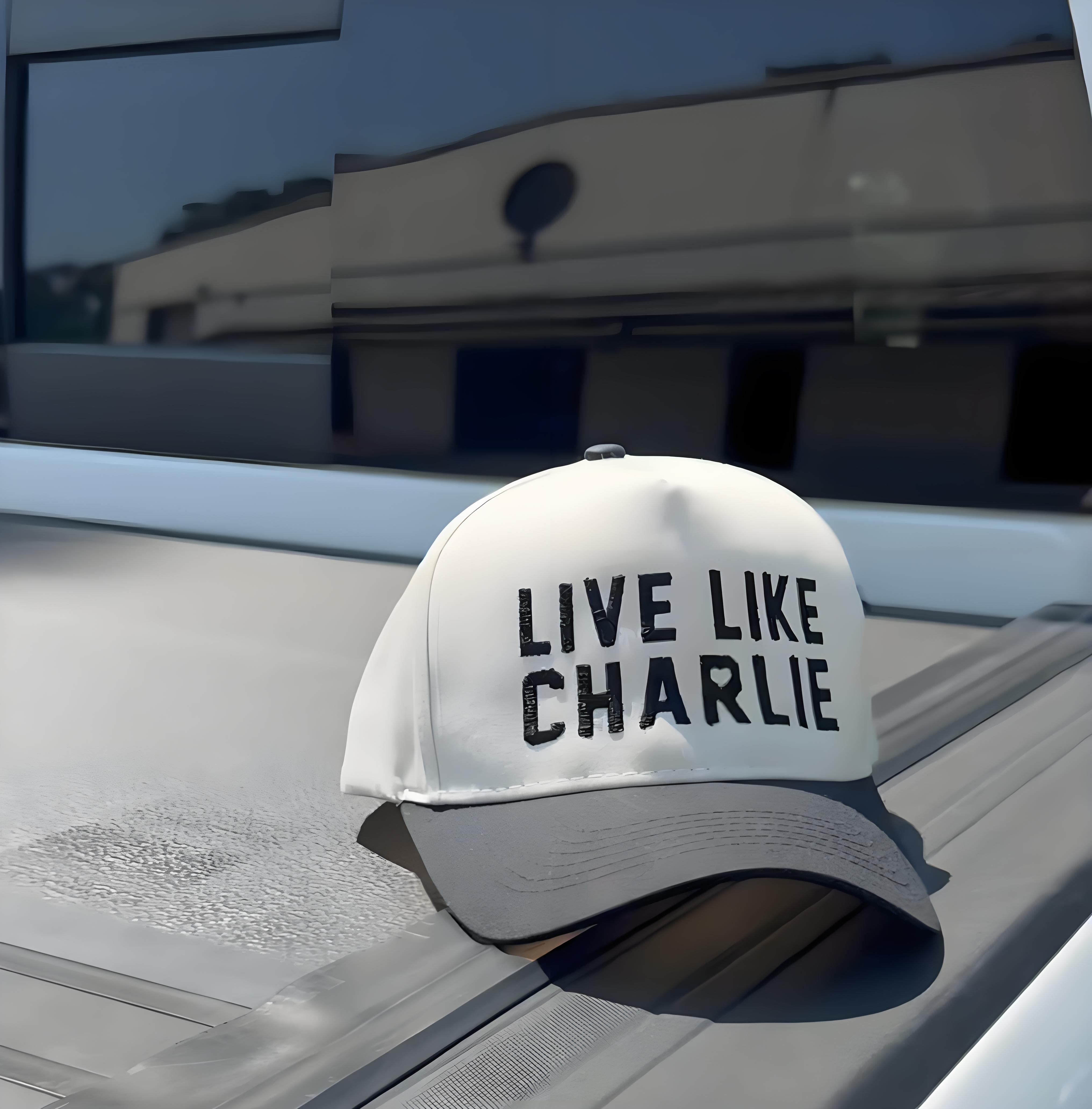 Live Like Charlie Patriotic Cap 🎁🇺🇸 – Perfect Gift for Holidays & Special Occasions (Breathable, Lightweight & Unisex Fit)