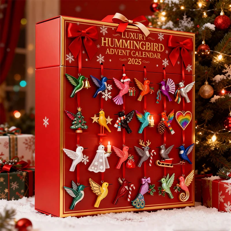 🎁✨ 2025 Hummingbird Advent Calendar – Perfect Holiday & Special Occasion Gift!