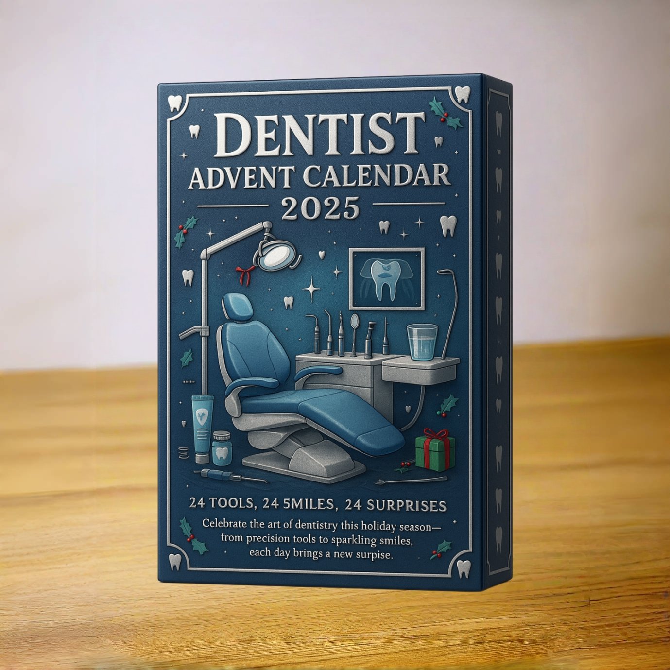🎅🦷 2025 Dentist Advent Calendar – Perfect Holiday Gift for Dental Lovers!