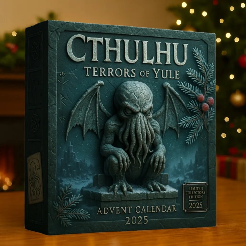🎁🎄Cthulhu: Terrors of Yule – Advent Calendar 2025 – Perfect Holiday Gift🐙