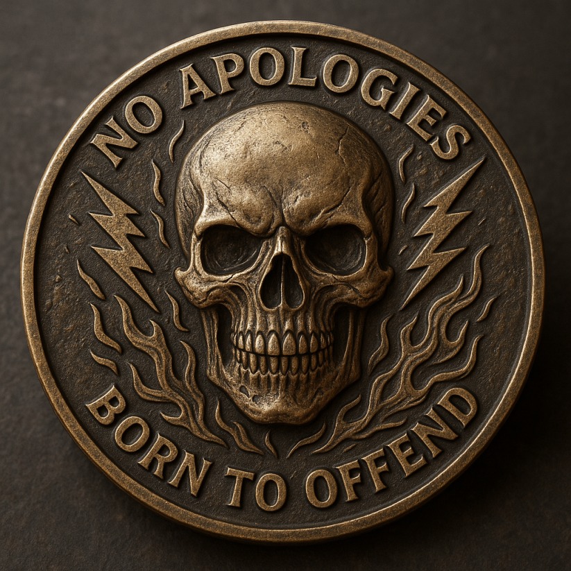Certified Jerk Coin – Bold & Unapologetic Gift for Holidays & Special Occasions! 💀🎁