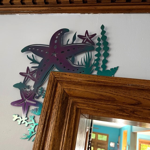 🎁 Metal Sea Turtle Door Topper - Perfect Holiday & Special Occasion Gift 🐢