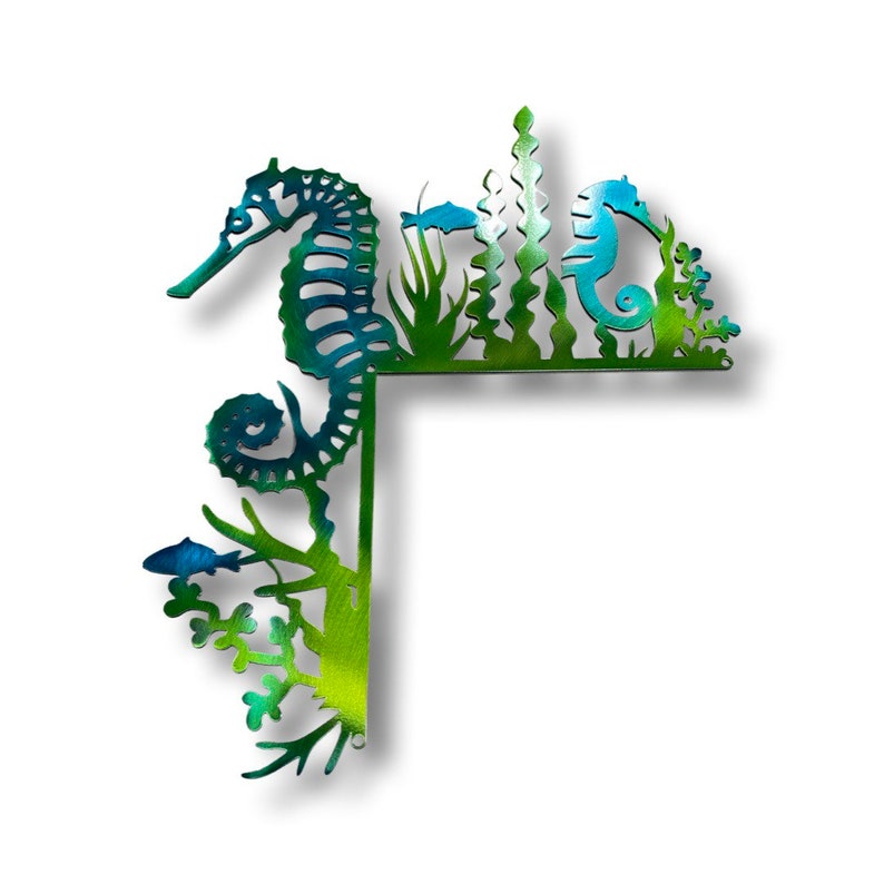 🎁 Metal Sea Turtle Door Topper - Perfect Holiday & Special Occasion Gift 🐢