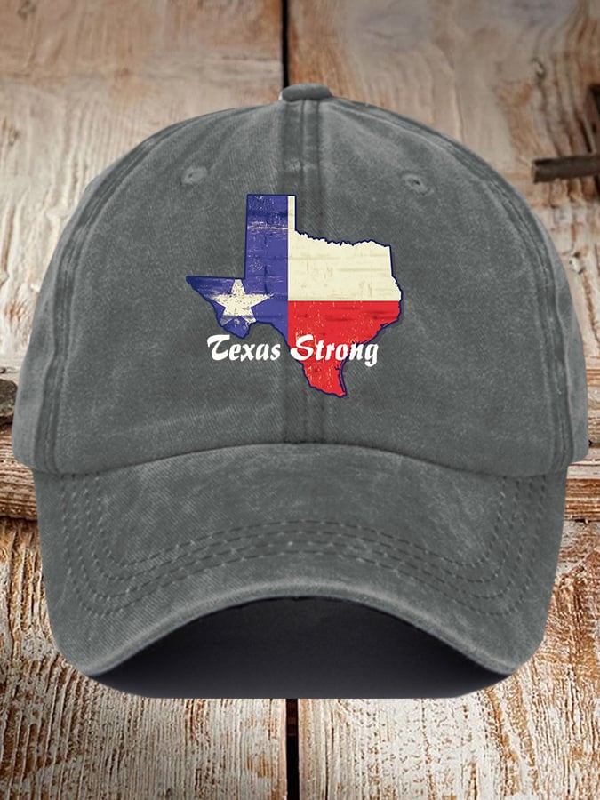Retro Texas Strong Baseball Cap 🎁🤠 - Perfect Gift for Holidays & Special Occasions