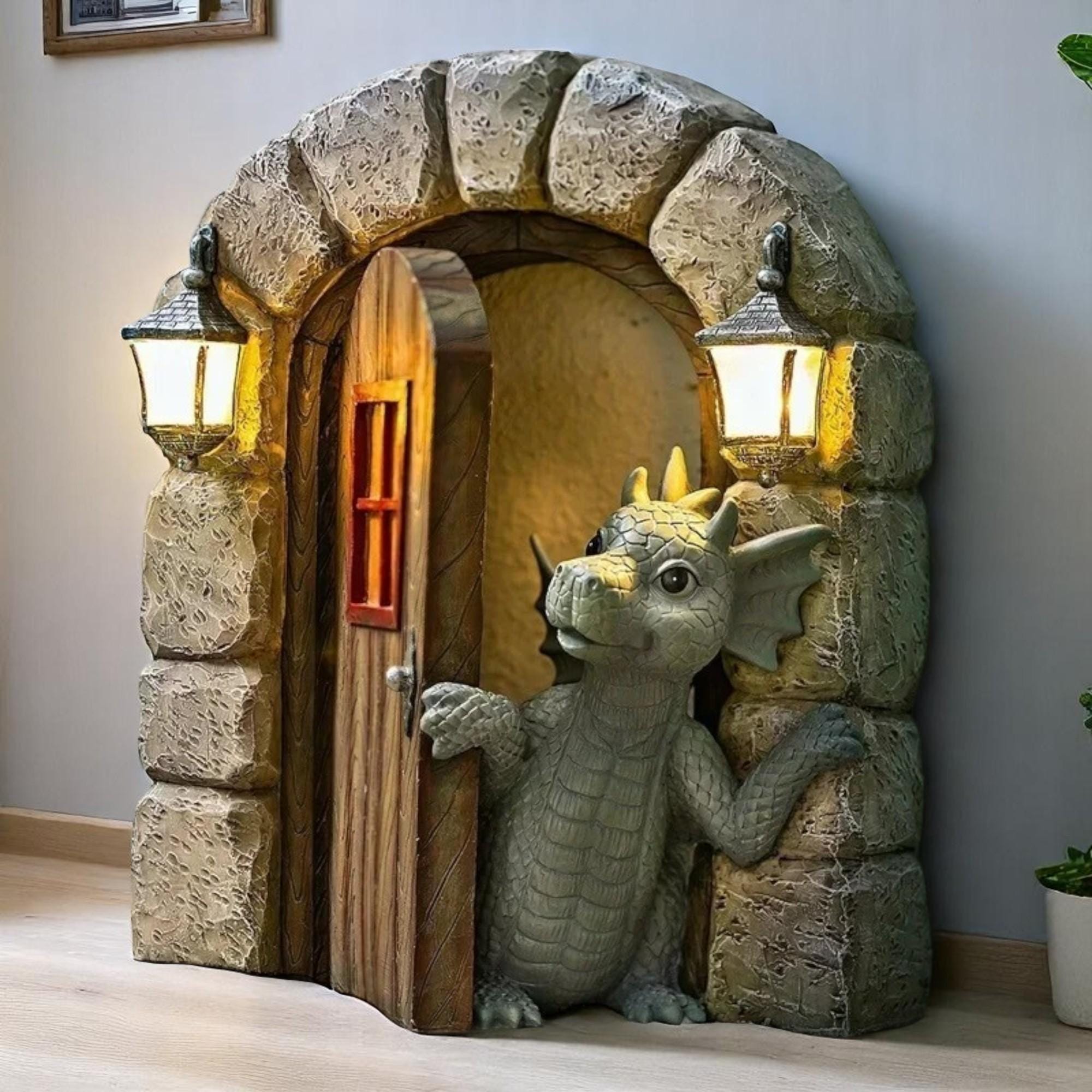 🎁 Dragon Window or Door Decor - Perfect Holiday & Special Occasion Gift 🏠