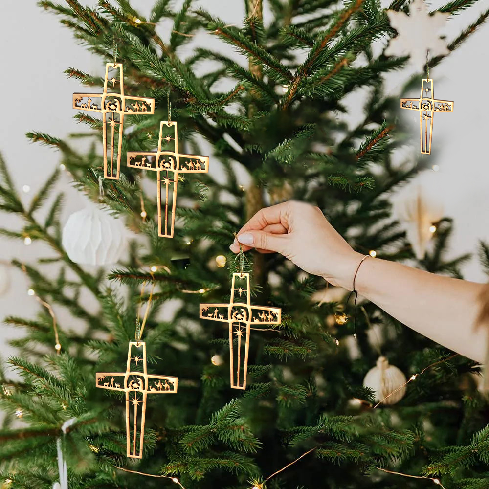🎄 Nativity Christmas Ornament - Perfect Holiday Gift 🎁