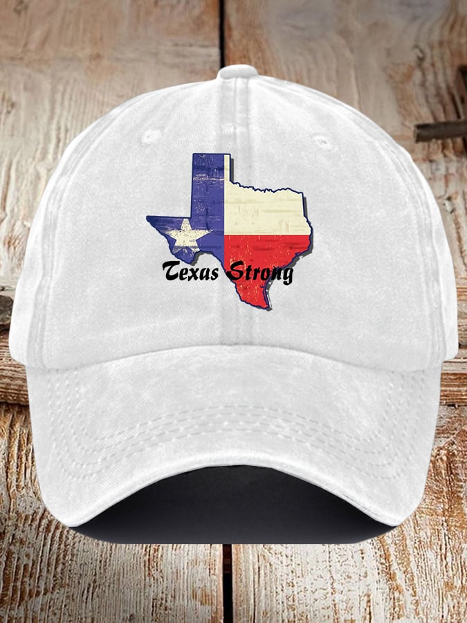 Retro Texas Strong Baseball Cap 🎁🤠 - Perfect Gift for Holidays & Special Occasions