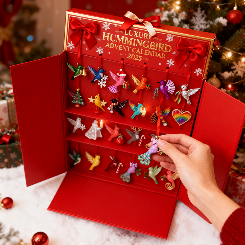 🎁✨ 2025 Hummingbird Advent Calendar – Perfect Holiday & Special Occasion Gift!