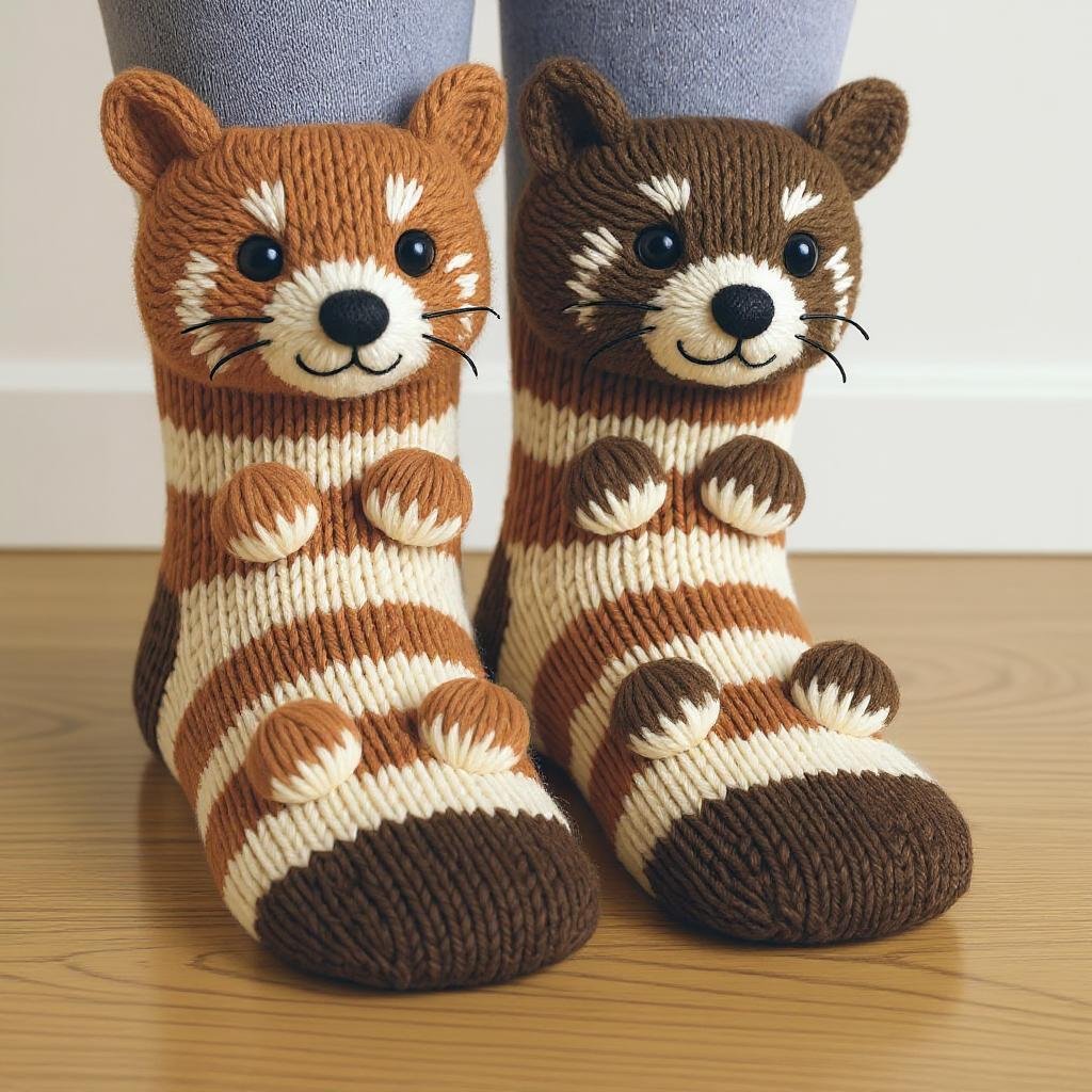 🎁Cozy Animal Socks Gift Set - Perfect for Holidays & Special Occasions! 🧦🐾