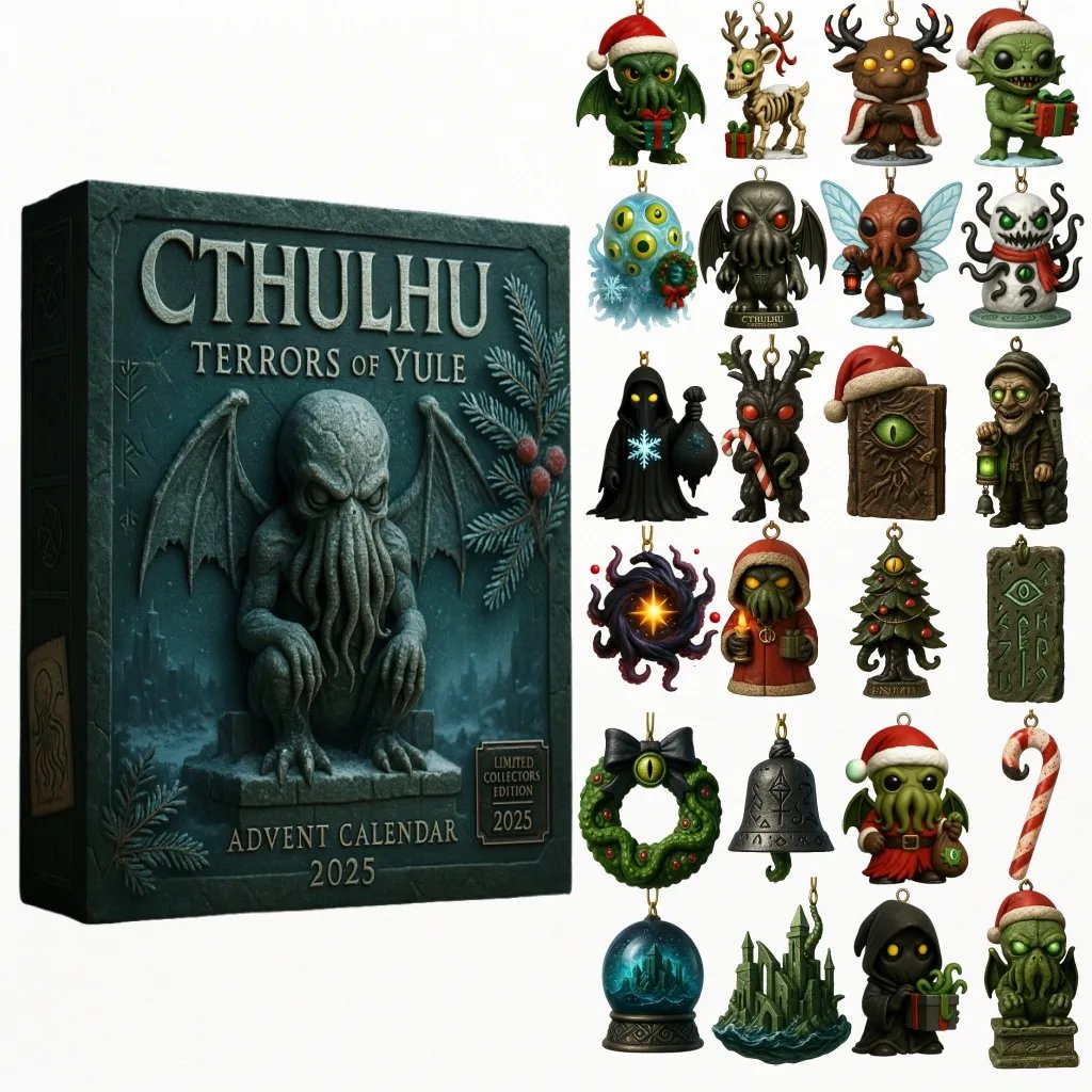🎁🎄Cthulhu: Terrors of Yule – Advent Calendar 2025 – Perfect Holiday Gift🐙
