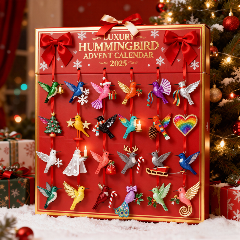 🎁✨ 2025 Hummingbird Advent Calendar – Perfect Holiday & Special Occasion Gift!