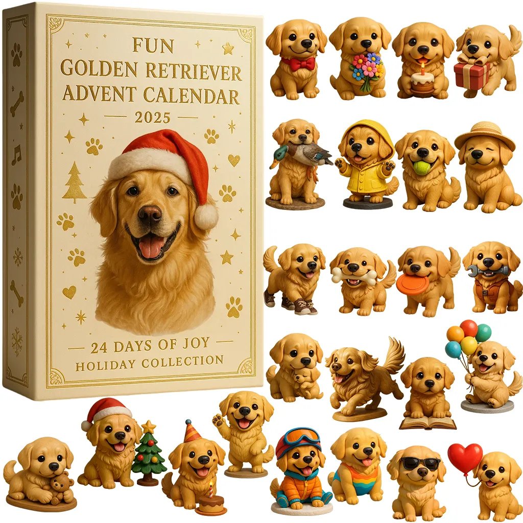 🎄🐶 Border Collie Advent Calendar 2025 – Perfect Holiday Gift for Dog Lovers!