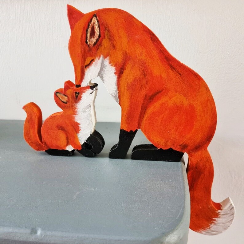 🎁✨Perfect Holiday Gift Idea! Fox Door Topper – Thoughtful Present for Mother's Day & Special Occasions