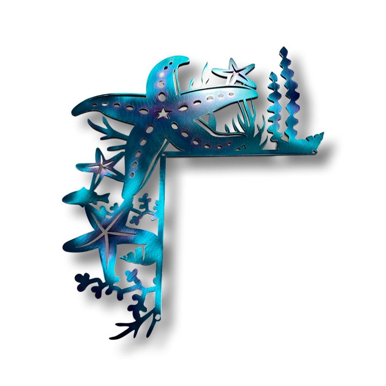 🎁 Metal Sea Turtle Door Topper - Perfect Holiday & Special Occasion Gift 🐢