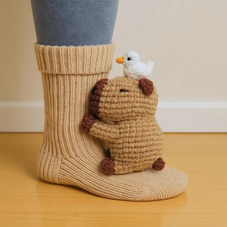 Adorable Animal Socks 🧦🐾 - Perfect Gift for Holidays & Special Occasions!