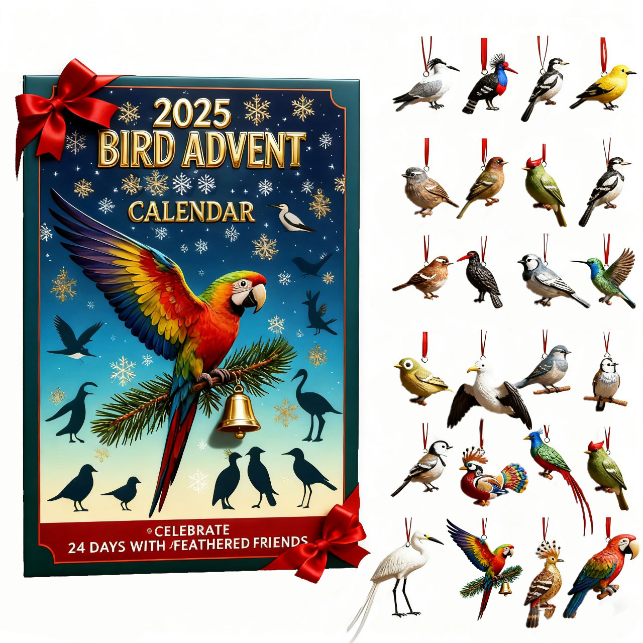 🎁✨2025 Hummingbird Advent Calendar - Perfect Holiday Gift for Bird Lovers!