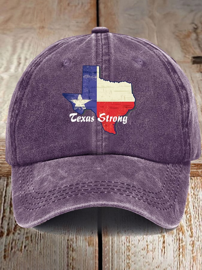 Retro Texas Strong Baseball Cap 🎁🤠 - Perfect Gift for Holidays & Special Occasions