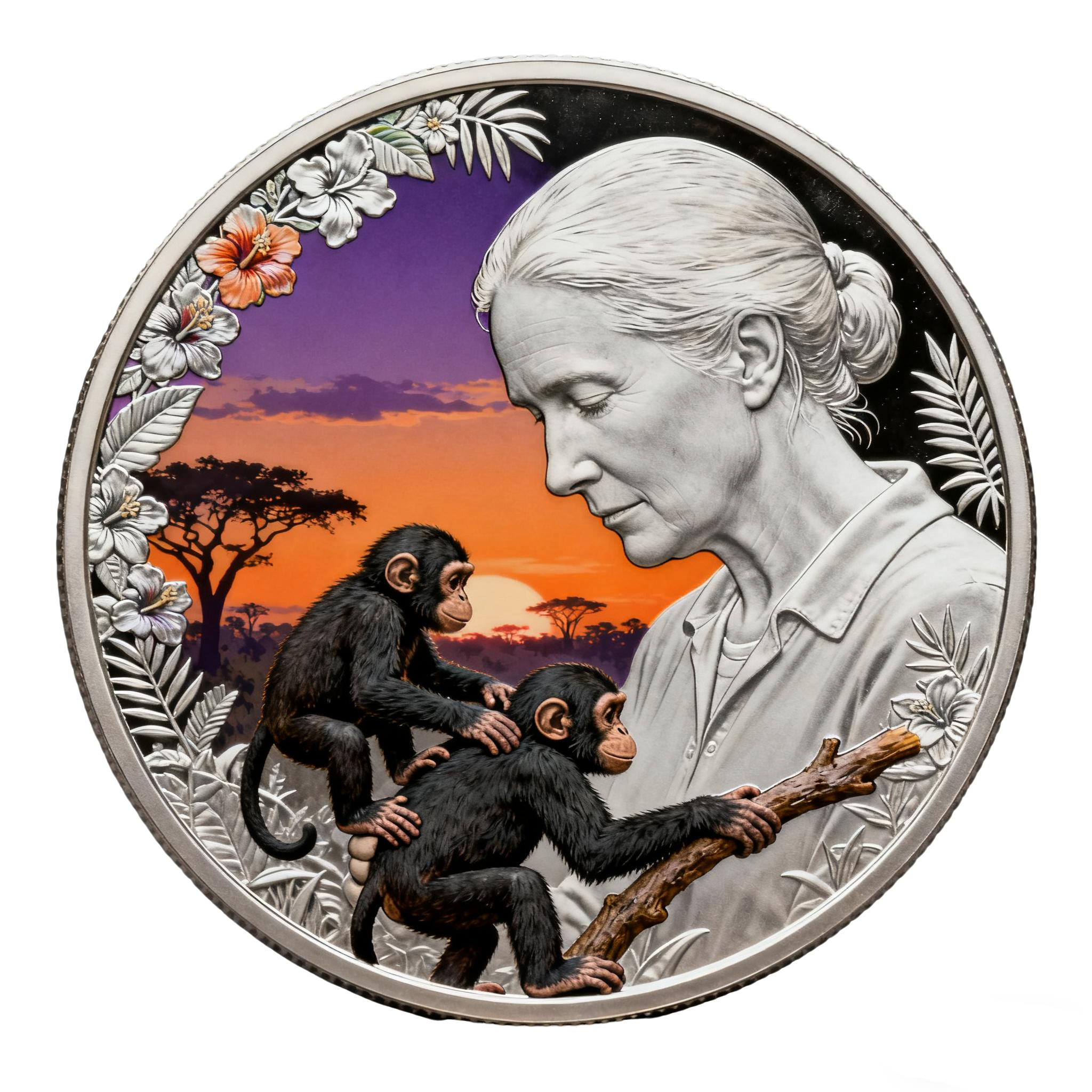 Jane Goodall Commemorative Coin | Legacy of Hope Collectible