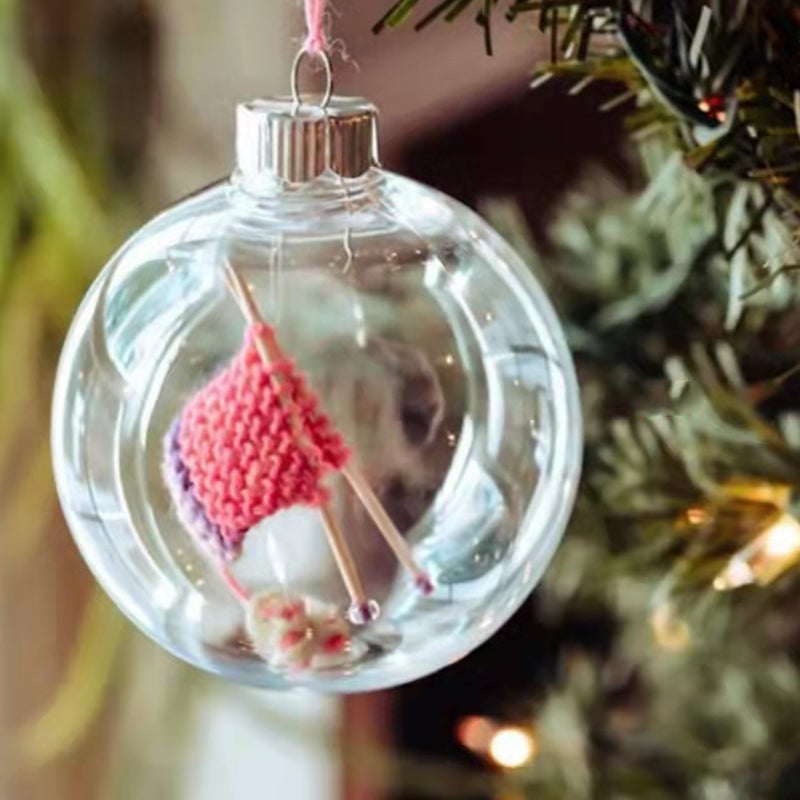 🎄✨ Knitting Christmas Ornament - Festive Holiday Gift Idea