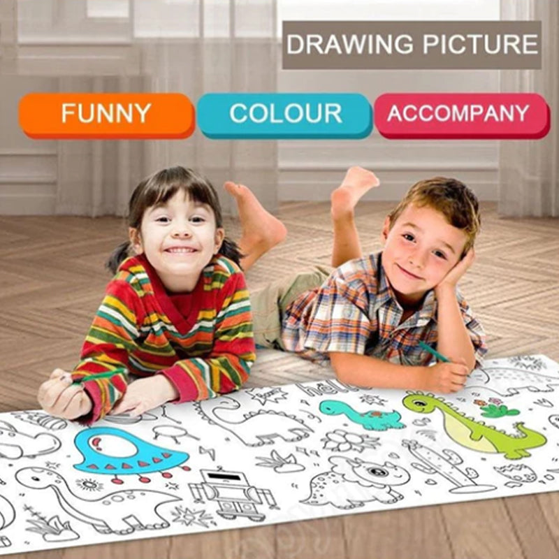 🎨🎁 Kids Drawing Roll - Perfect Gift for Holidays & Special Occasions!