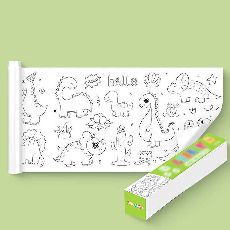 🎨🎁 Kids Drawing Roll - Perfect Gift for Holidays & Special Occasions!