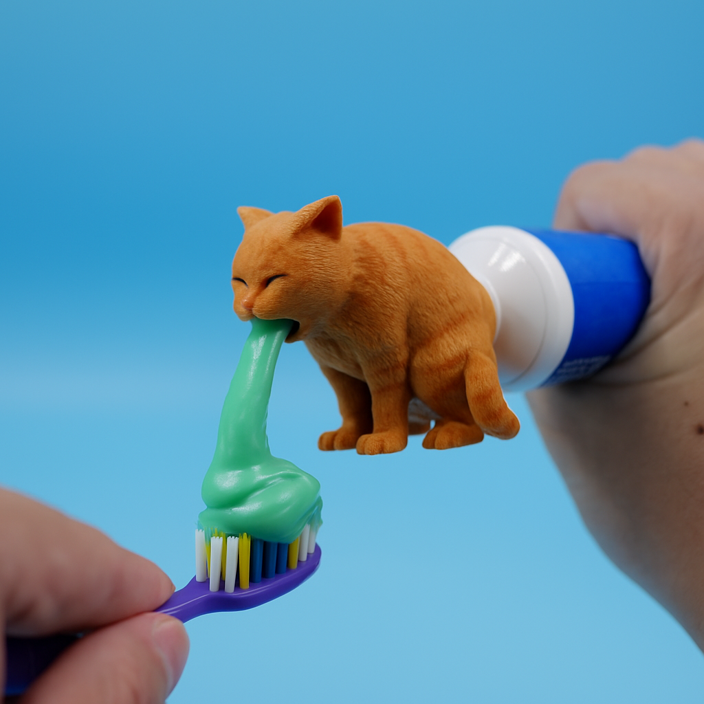 🎁🐾 Hilarious Pet Toothpaste Dispensers - Perfect Gift for Holidays & Special Occasions!