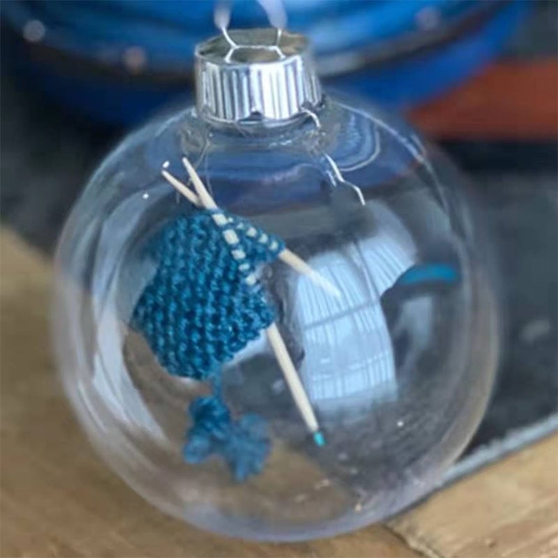 🎄✨ Knitting Christmas Ornament - Festive Holiday Gift Idea