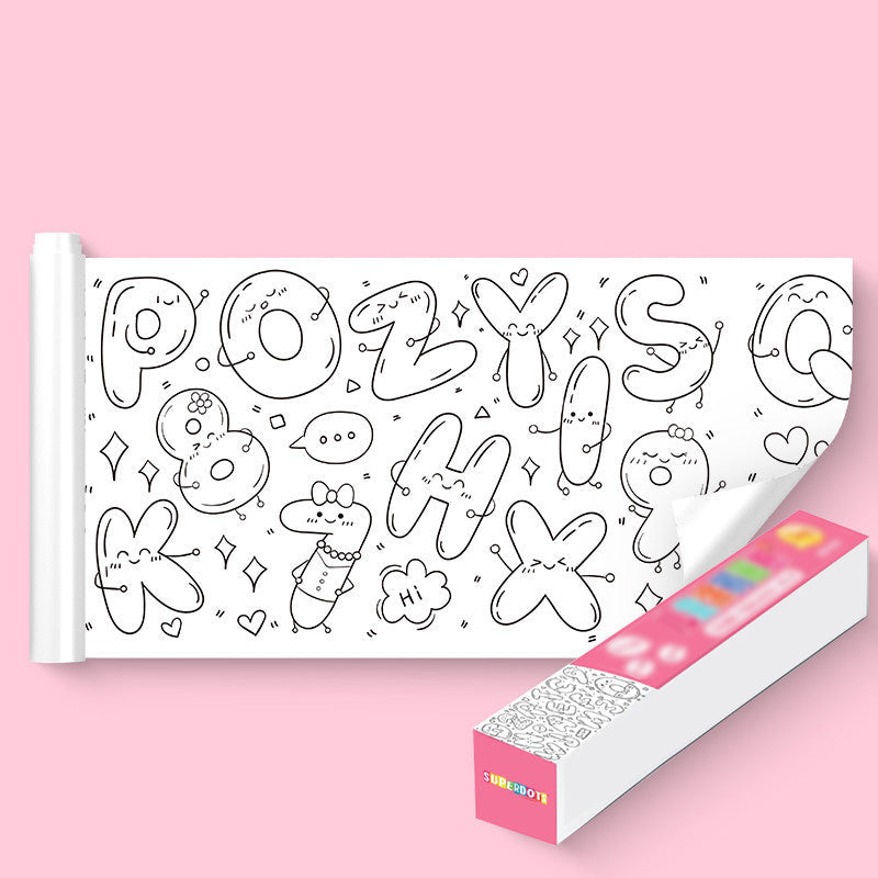 🎨🎁 Kids Drawing Roll - Perfect Gift for Holidays & Special Occasions!