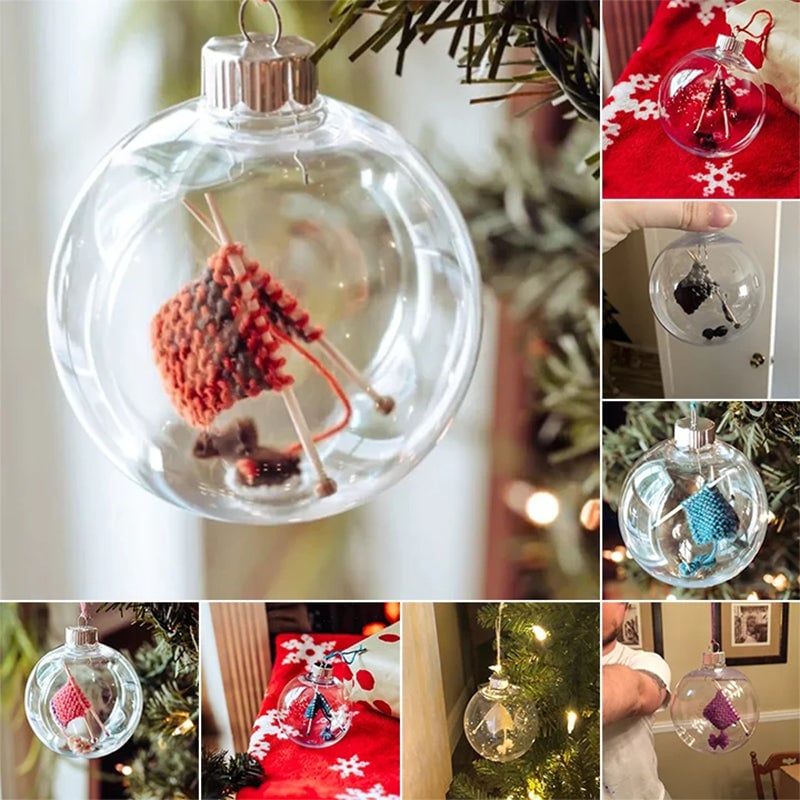 🎄✨ Knitting Christmas Ornament - Festive Holiday Gift Idea