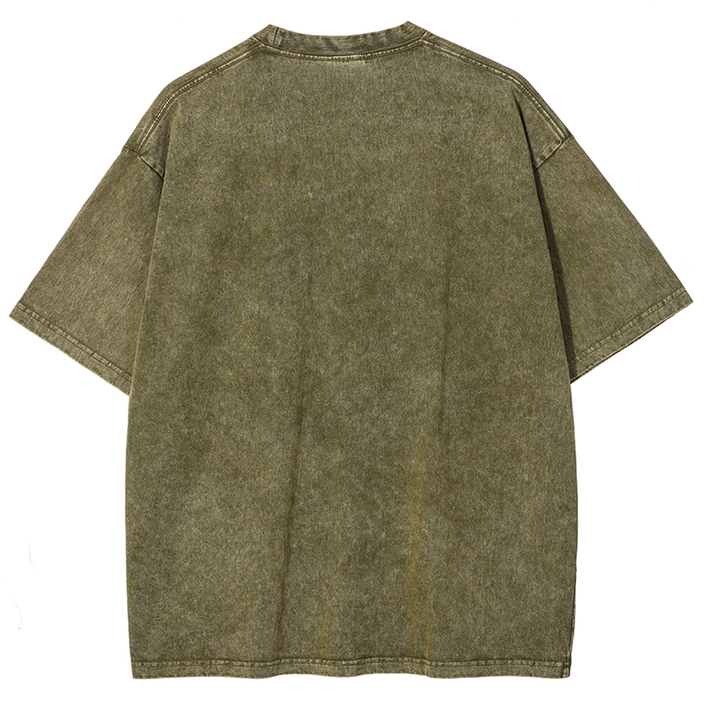 Demon Slayer Unisex Fit Washed T-Shirt 2507024163