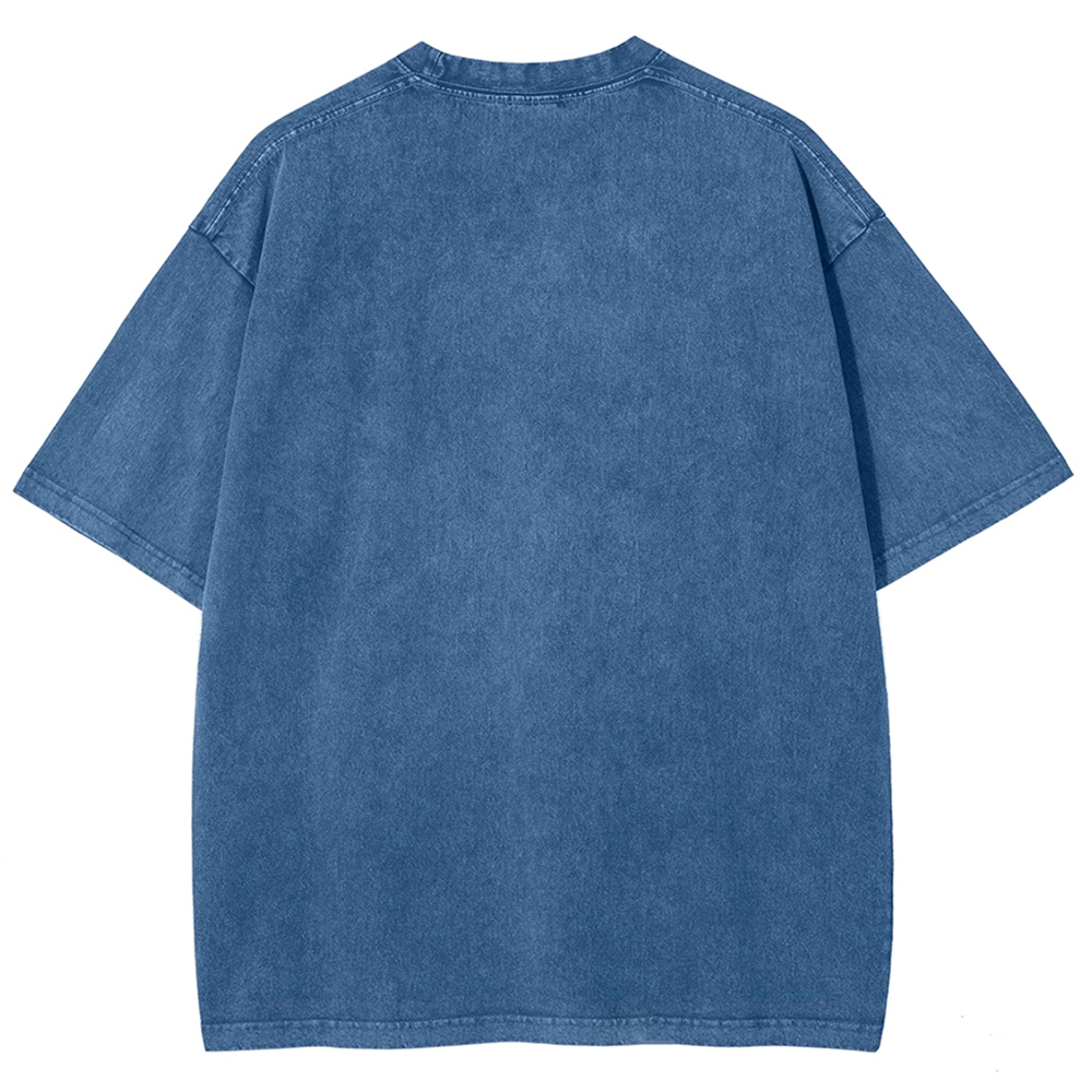 Demon Slayer Unisex Fit Washed T-Shirt 2507024163