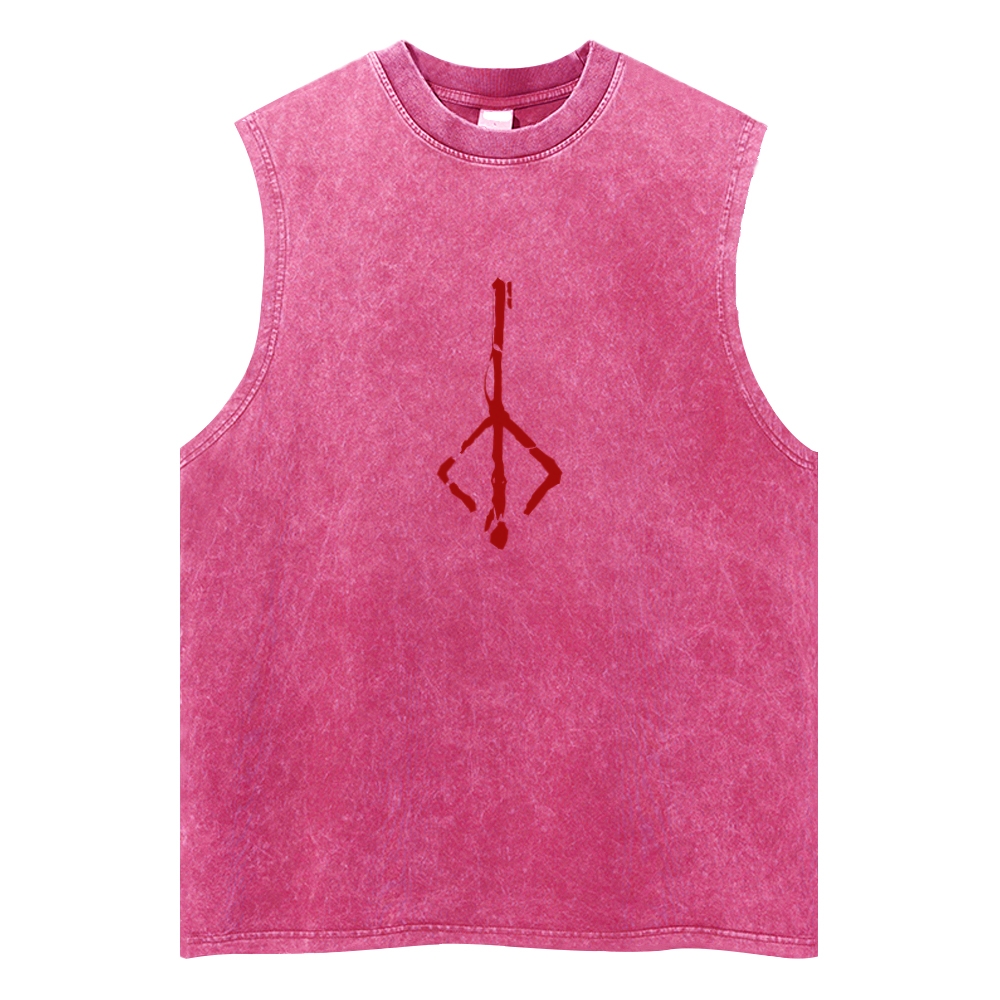 Blood Borne Unisex Washed Tank Top 2507004996