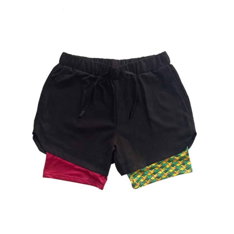 Water Pillar Performance Shorts - Demon Slayer