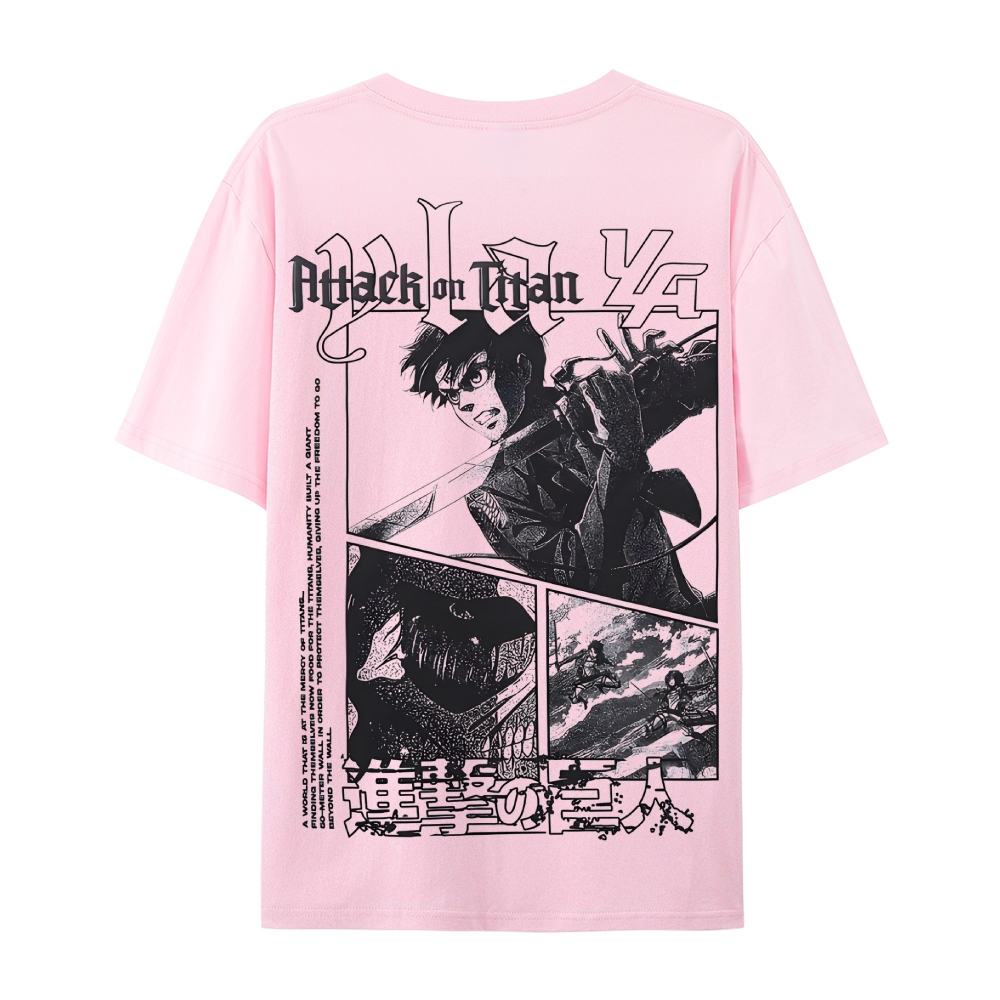 Attack on Titan Casual Short Sleeve T-Shirt