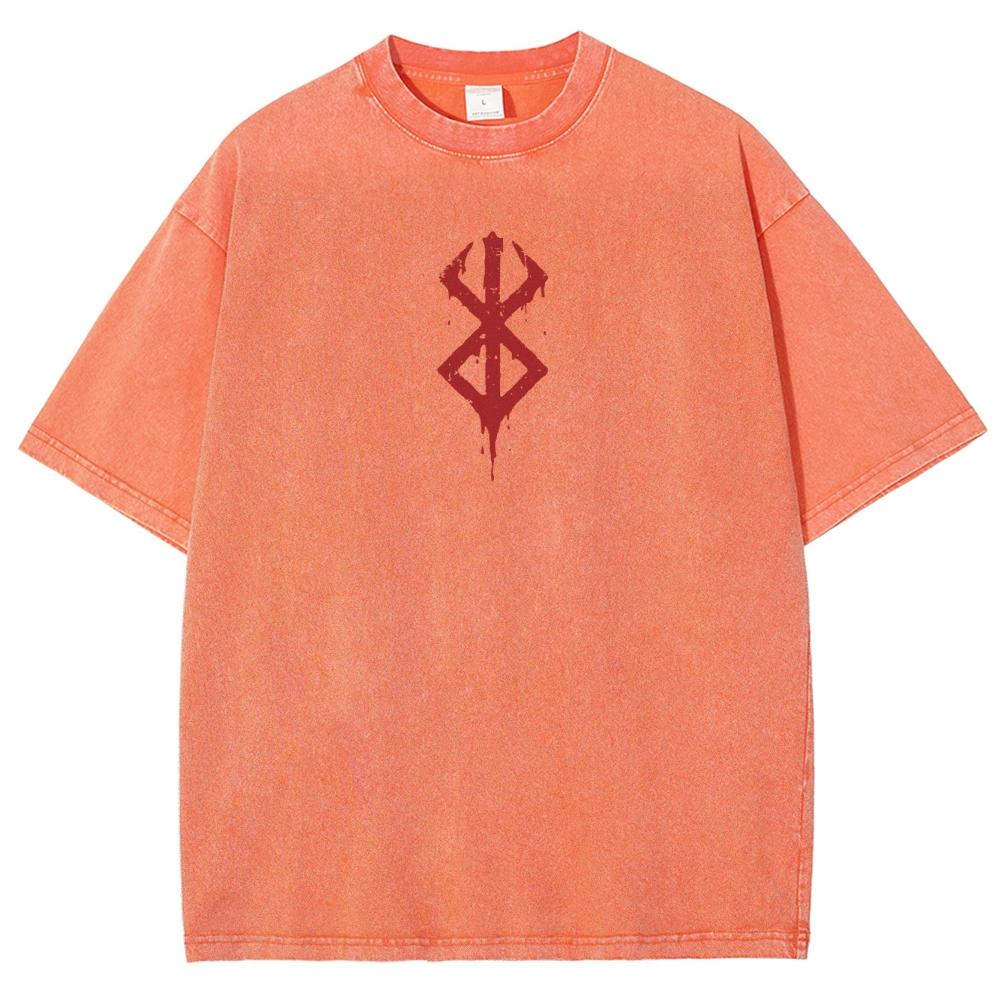 Berserk Unisex Fit Washed T-Shirt 2505003196