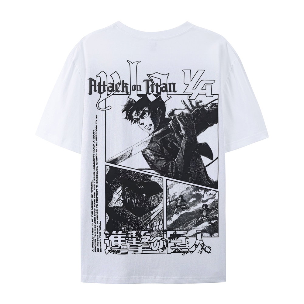 Attack on Titan Casual Short Sleeve T-Shirt