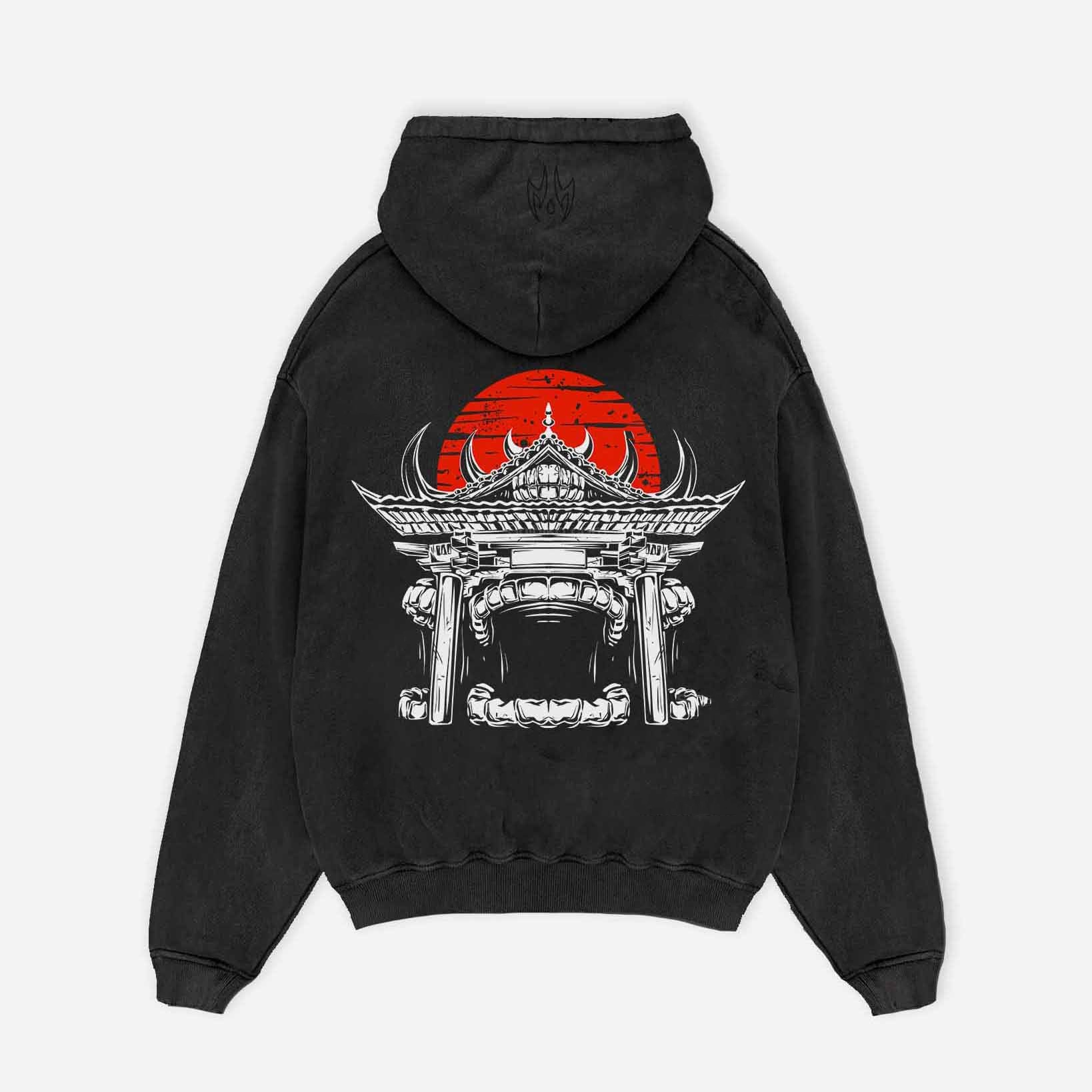 JJK Vintage Washed Hoodie