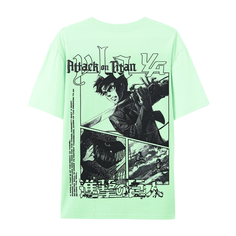 Attack on Titan Casual Short Sleeve T-Shirt
