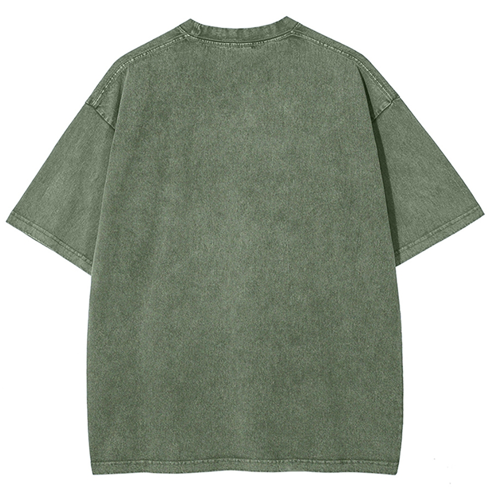 Demon Slayer Unisex Fit Washed T-Shirt 2507024163