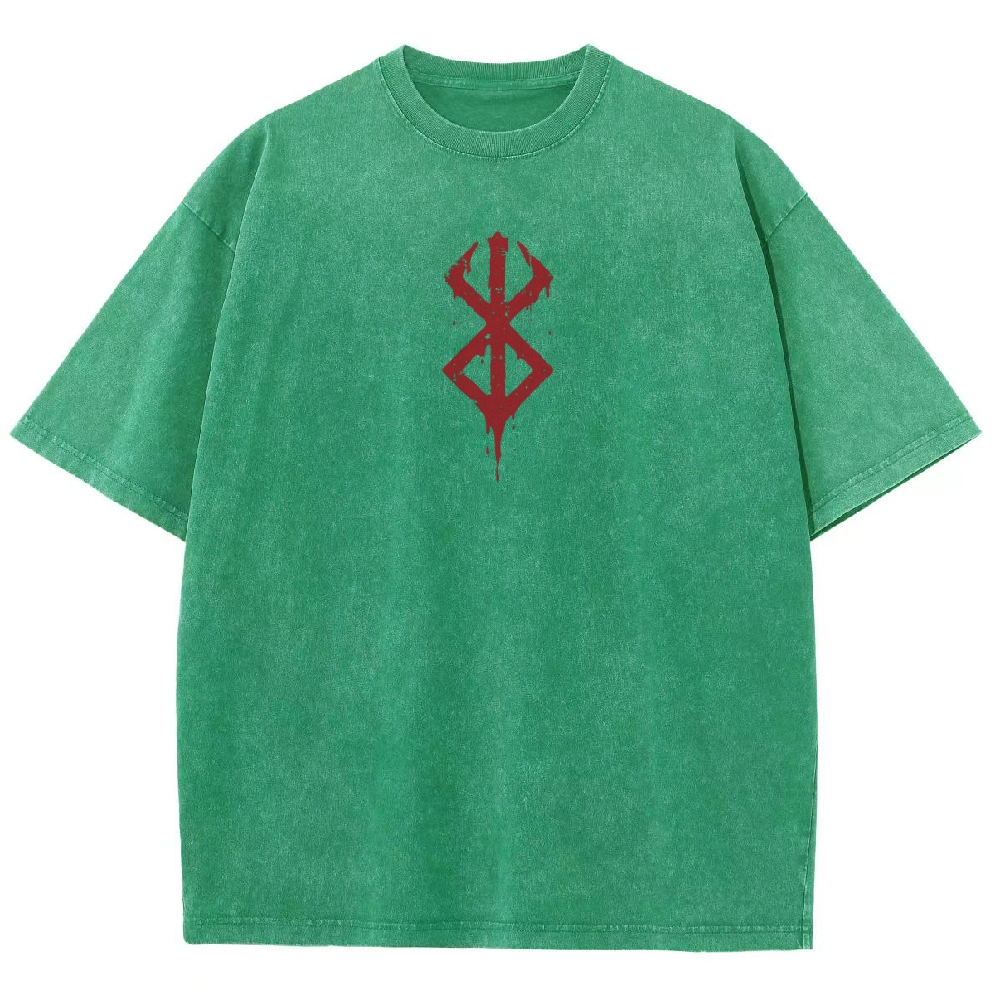 Berserk Unisex Fit Washed T-Shirt 2505003196