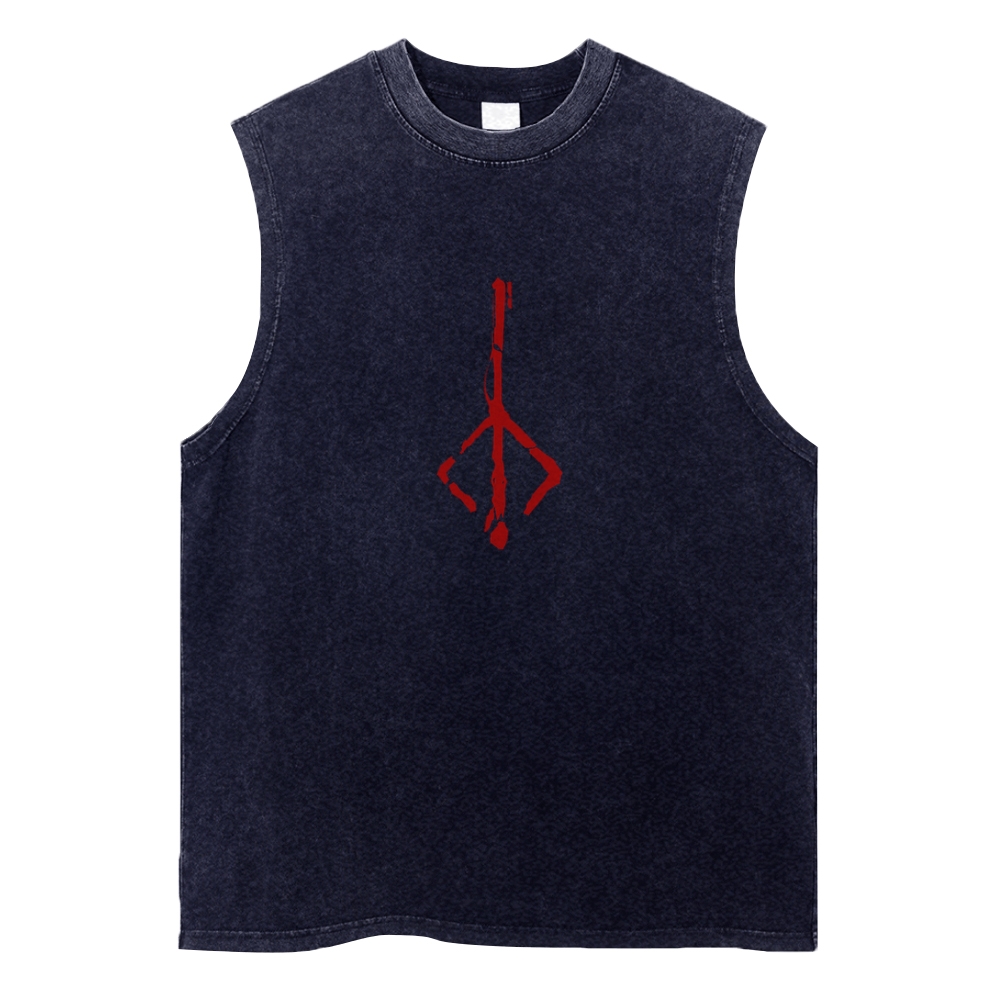 Blood Borne Unisex Washed Tank Top 2507004996